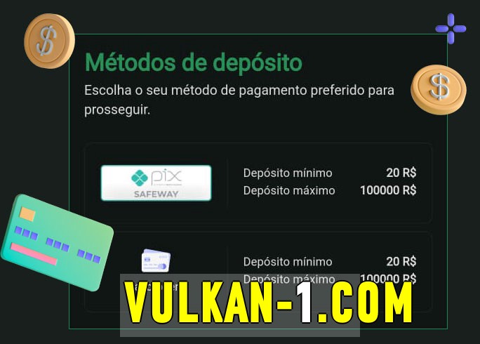 O cassino vulkan bet oferece uma grande variedade de métodos de pagamento